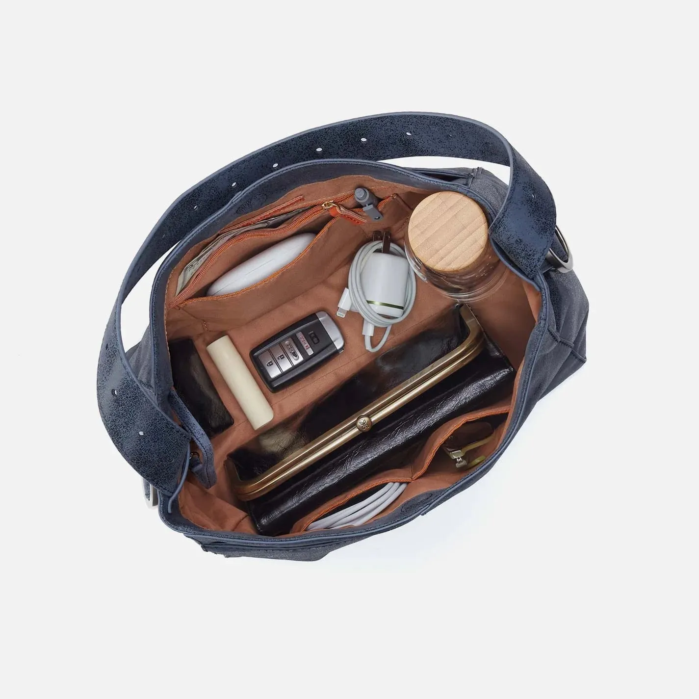 Hobo Render Shoulder Bag Indigo Sky sold by Orleans Shoe Co. product image thumbnail 2