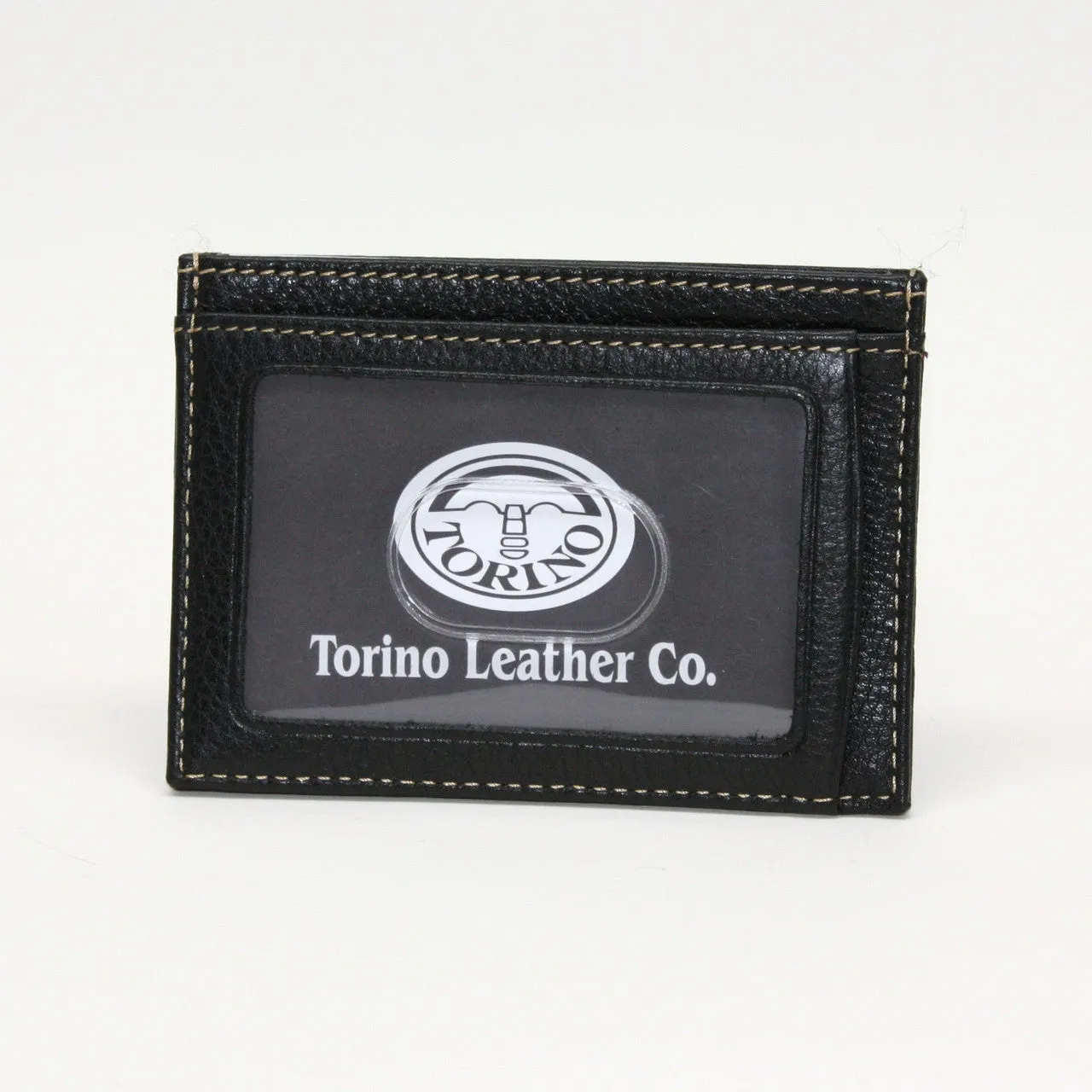 Torino Tumbled Glove Leather ID Card Case Black sold by Orleans Shoe Co. product image thumbnail 2
