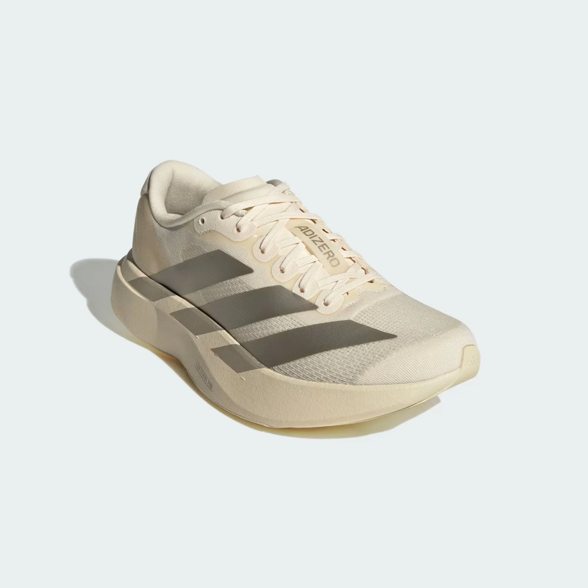 Adidas Women's Adizero Evo SL White Cyber Metallic Warm Vanilla JR5841 sold by Orleans Shoe Co. product image thumbnail 2