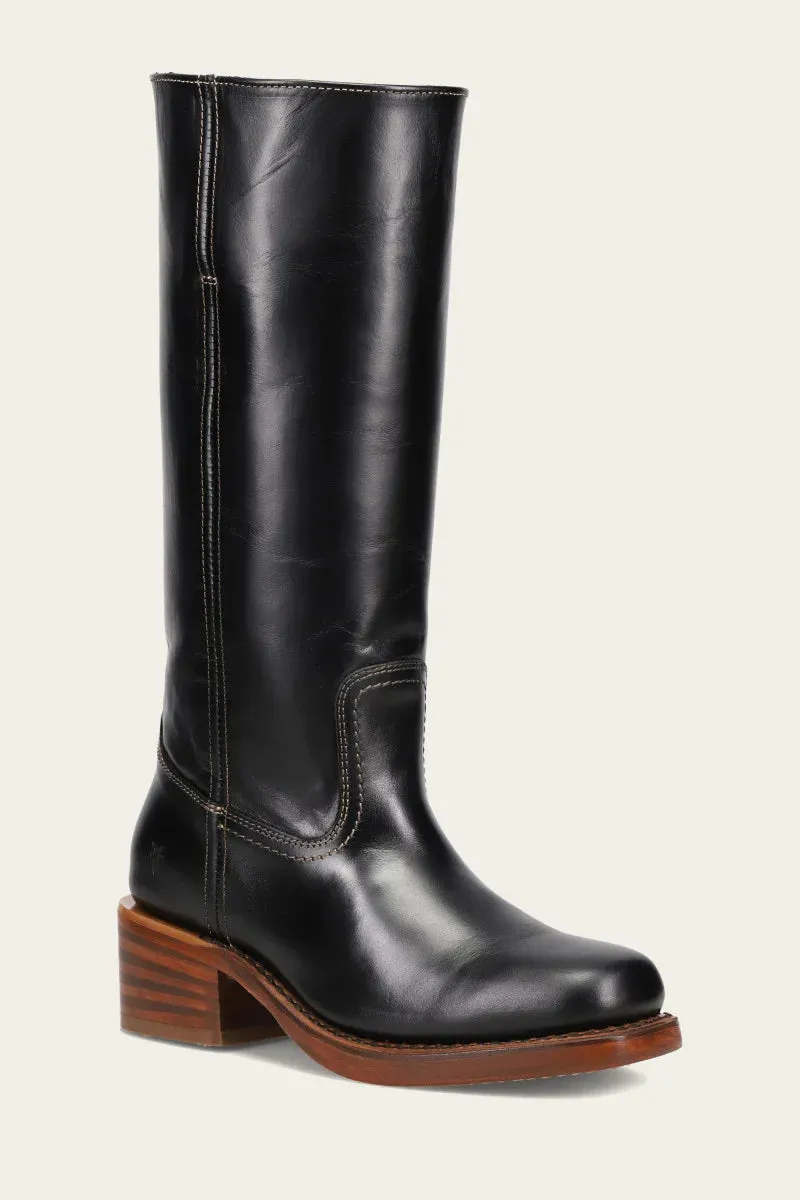 Frye Women's Campus 14L Jet Black sold by Orleans Shoe Co.