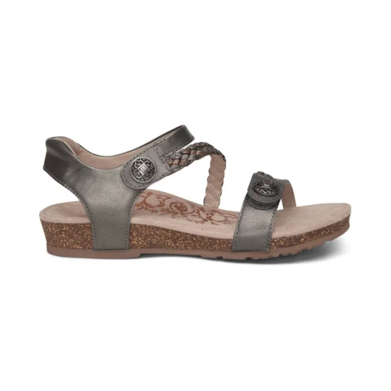 Aetrex Women's Jillian Gunmetal sold by Orleans Shoe Co.