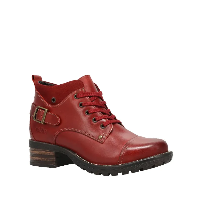 Taos Women's Mini Crave Red sold by Orleans Shoe Co.