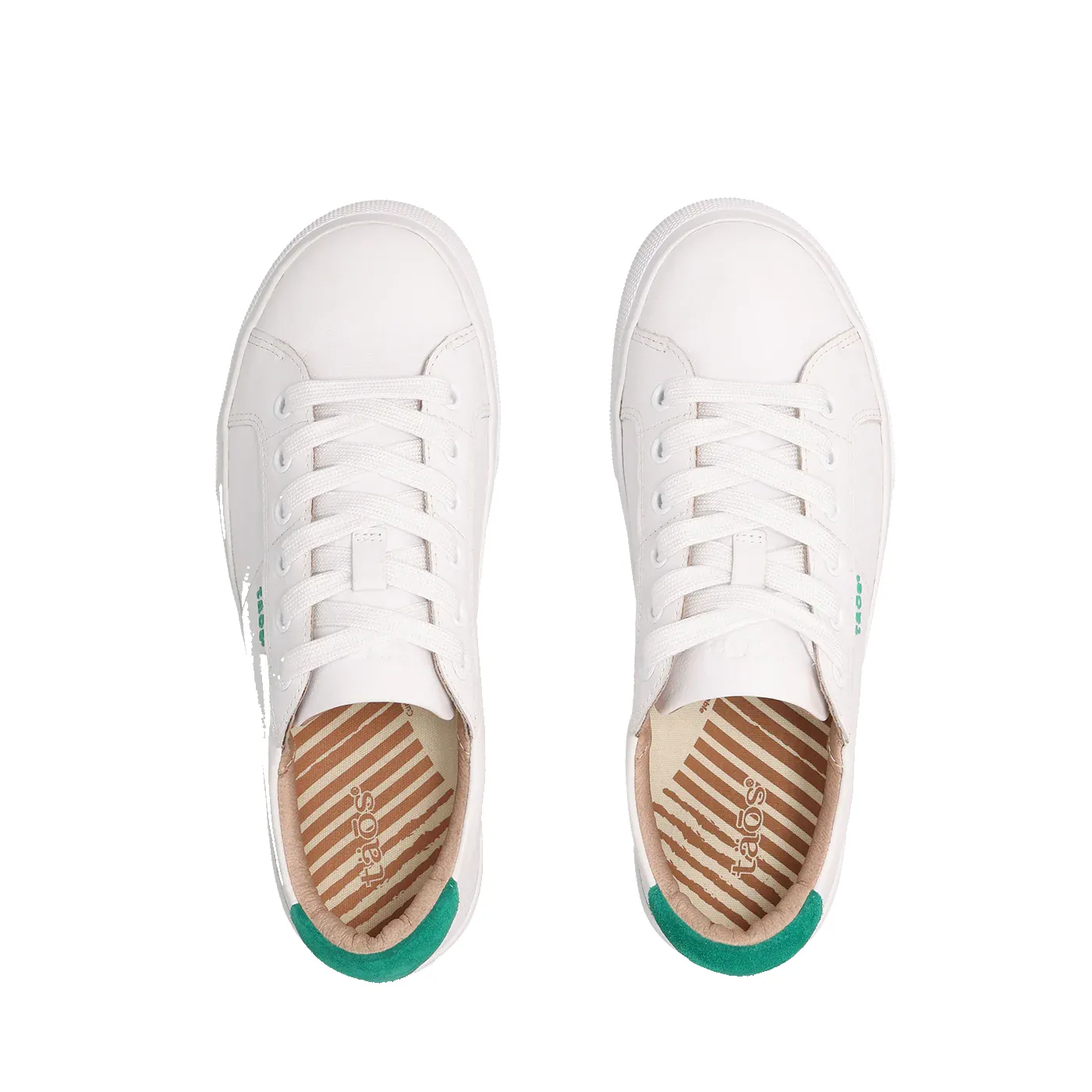 Taos Women's Heart & Soul Lux White Green sold by Orleans Shoe Co. product image thumbnail 5