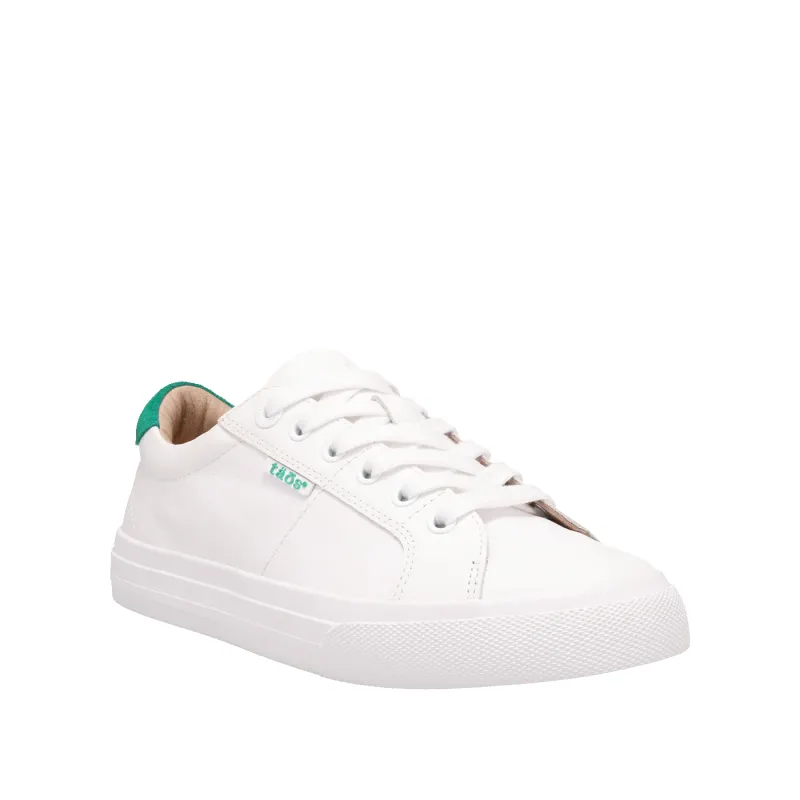Taos Women's Heart & Soul Lux White Green sold by Orleans Shoe Co.