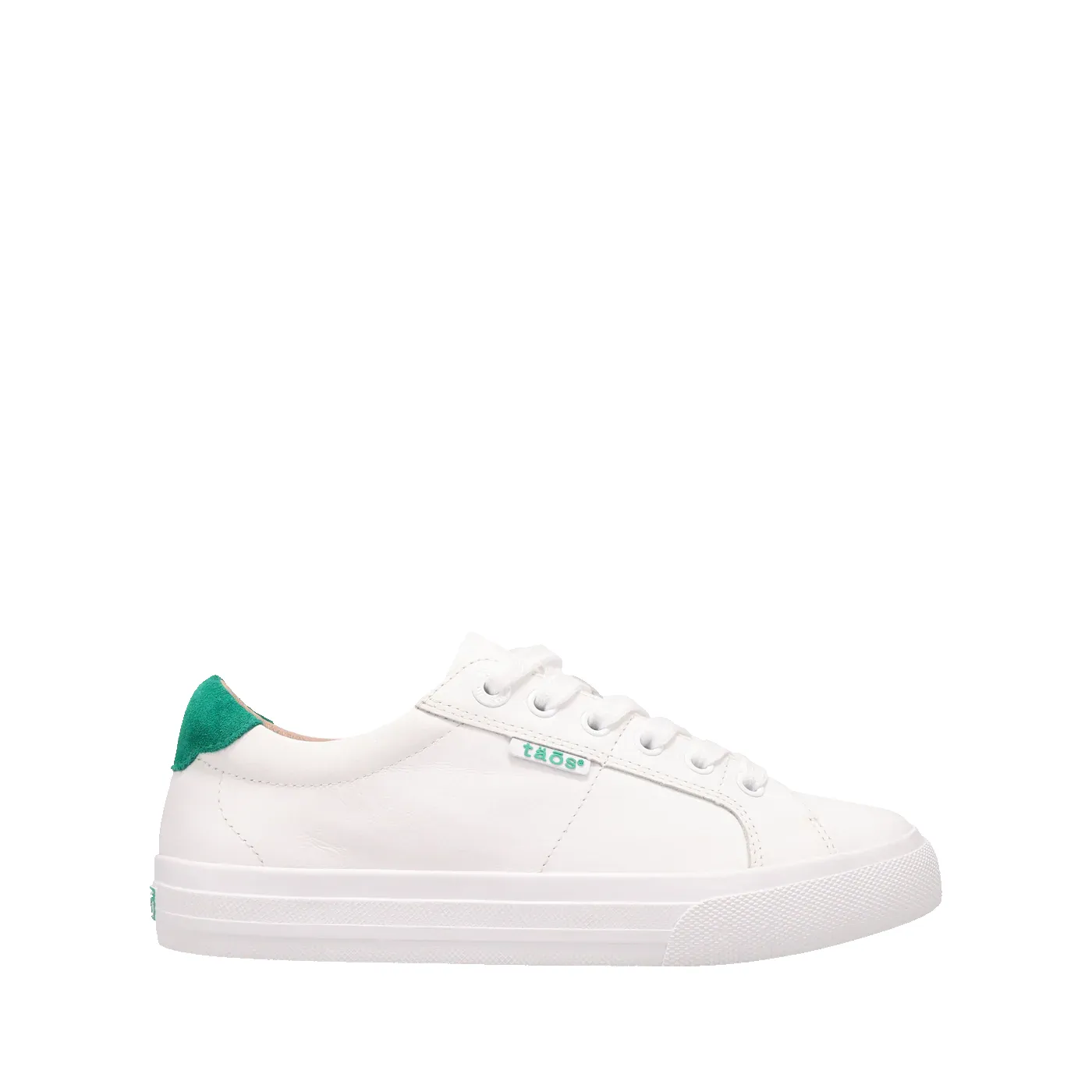 Taos Women's Heart & Soul Lux White Green sold by Orleans Shoe Co. product image thumbnail 2