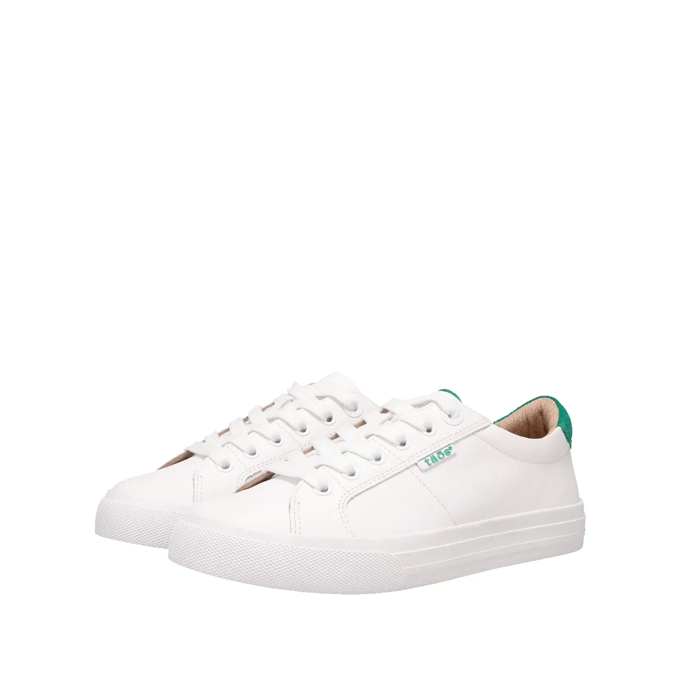 Taos Women's Heart & Soul Lux White Green sold by Orleans Shoe Co. product image thumbnail 4