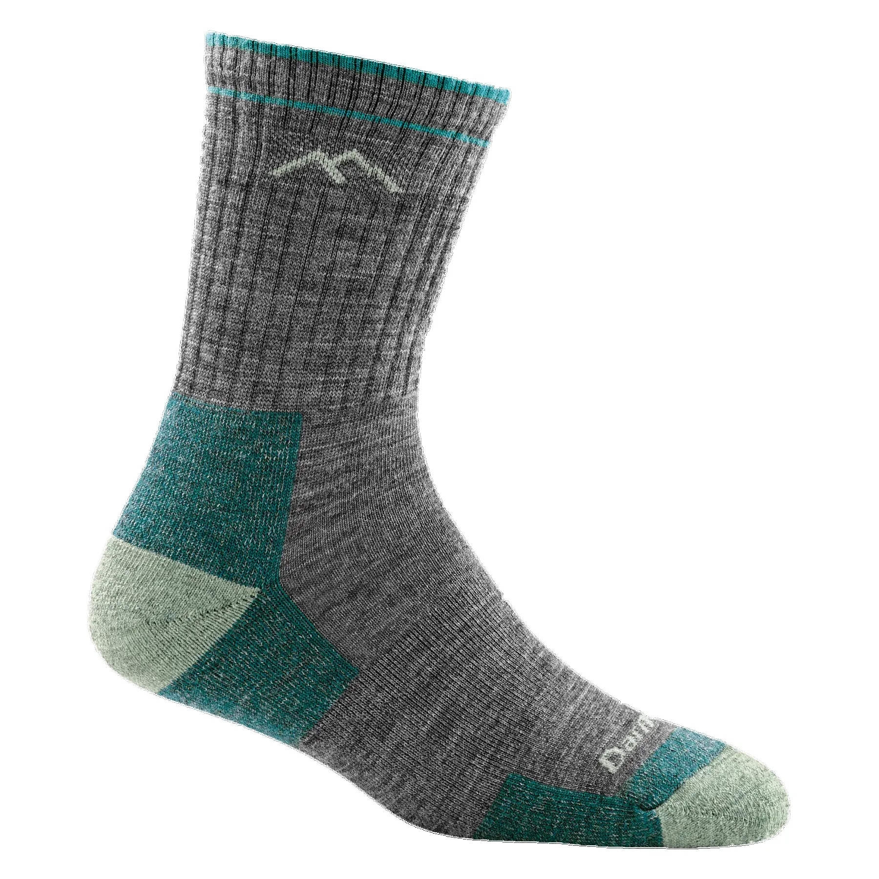 Darn Tough Vermont Women's Hiker Micro Crew Midweight Hiking Socks Slate 1903 sold by Orleans Shoe Co.