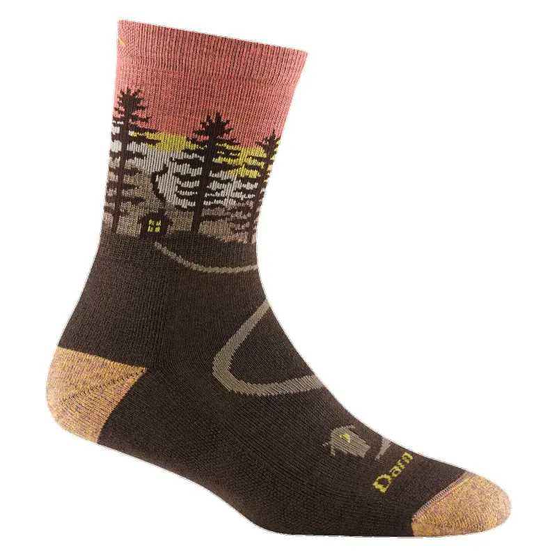 Darn Tough Vermont Women's Northwoods Micro Crew Midweight Hiking Socks Earth 5013 sold by Orleans Shoe Co.