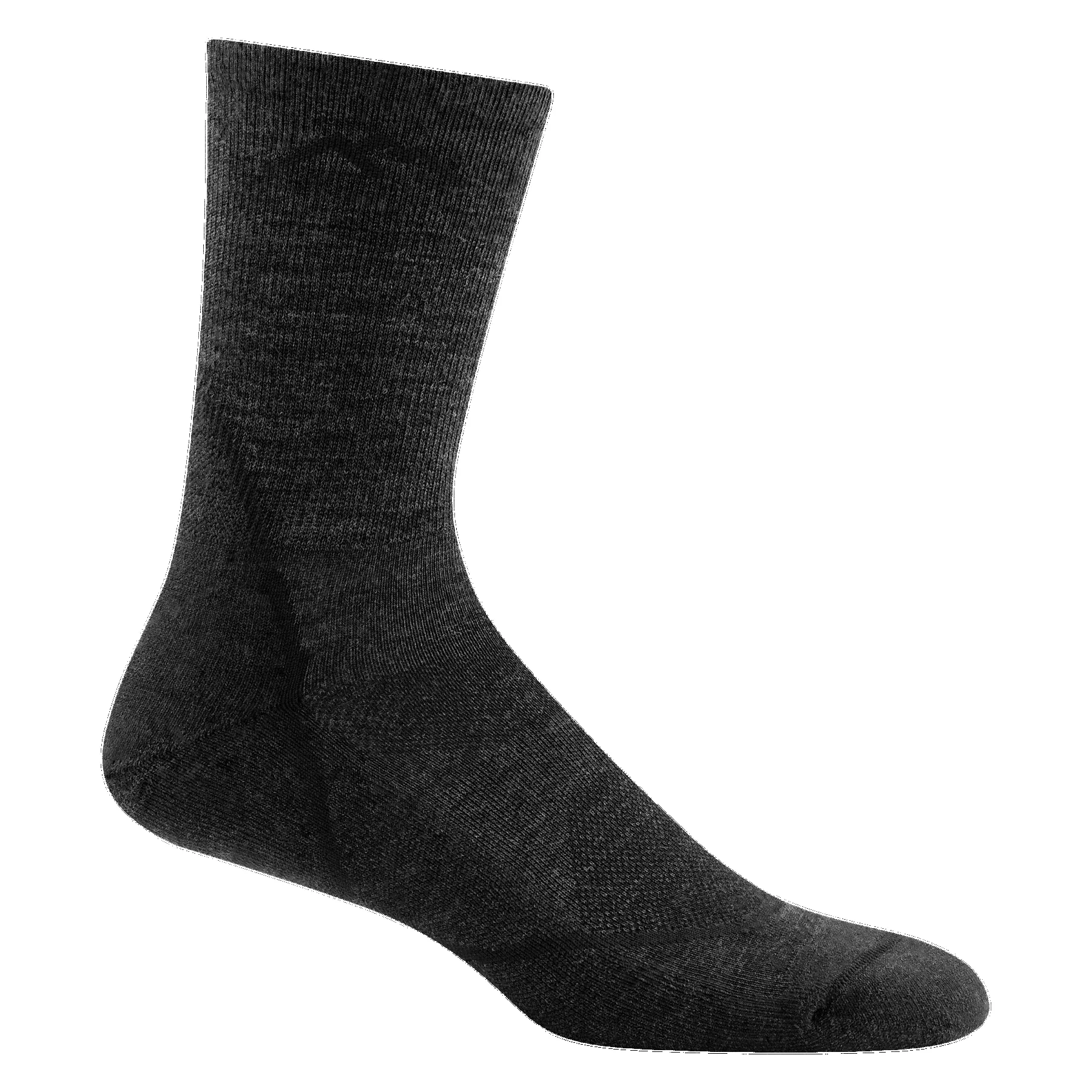 Darn Tough Vermont Men's Light Hiker Crew Lightweight Hiking Socks Black 1972 sold by Orleans Shoe Co.