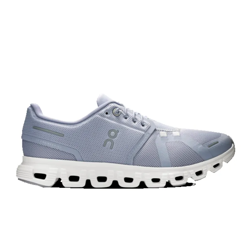 On Women's Cloud 6 Nimbus White sold by Orleans Shoe Co.