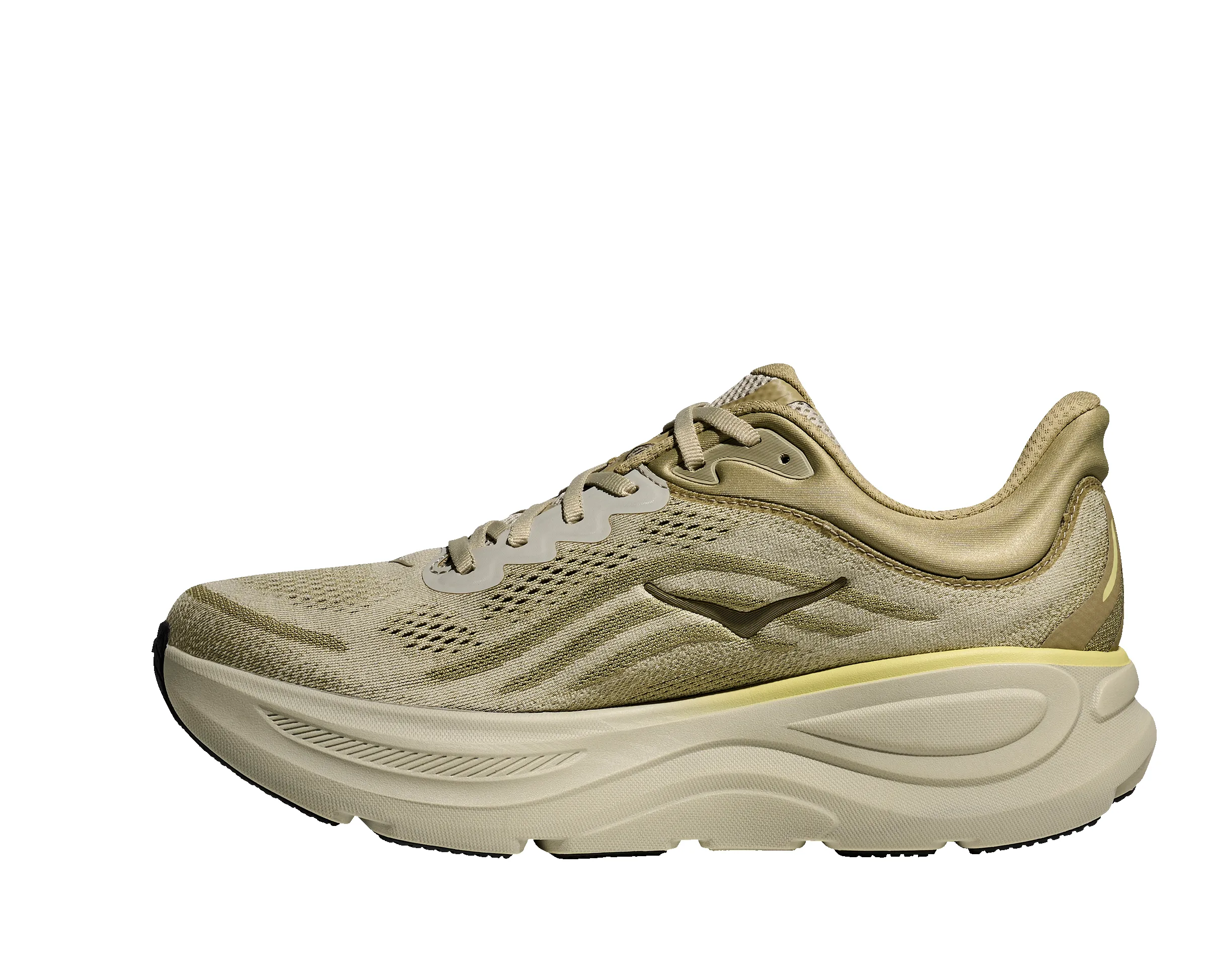 Hoka Men's Bondi 9 Grassland Oyster Mushroom sold by Orleans Shoe Co. product image thumbnail 4