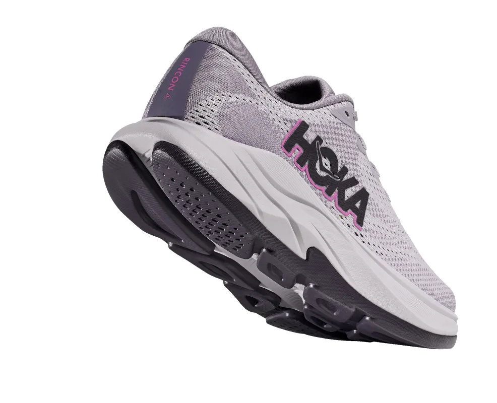Hoka Women's Rincon 4 Grey Skies Foggy Grey sold by Orleans Shoe Co.