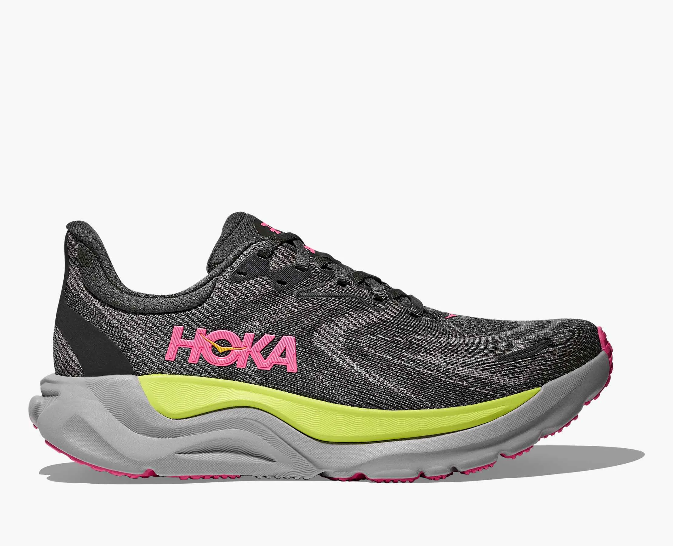 Hoka Women's Arahi 8 Charcoal Grey Grey Skies sold by Orleans Shoe Co. product image thumbnail 2