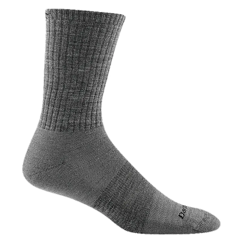 Darn Tough Vermont The Standard Crew Lightweight Lifestyle Sock Charcoal 1680 sold by Orleans Shoe Co.