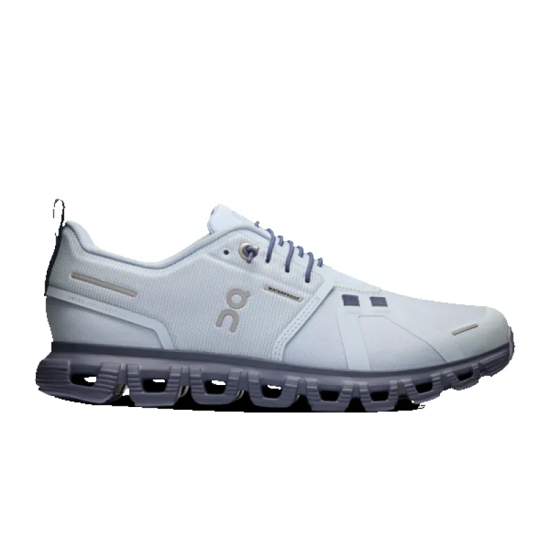 On Women's Cloud 6 Waterproof Heather Metal sold by Orleans Shoe Co.