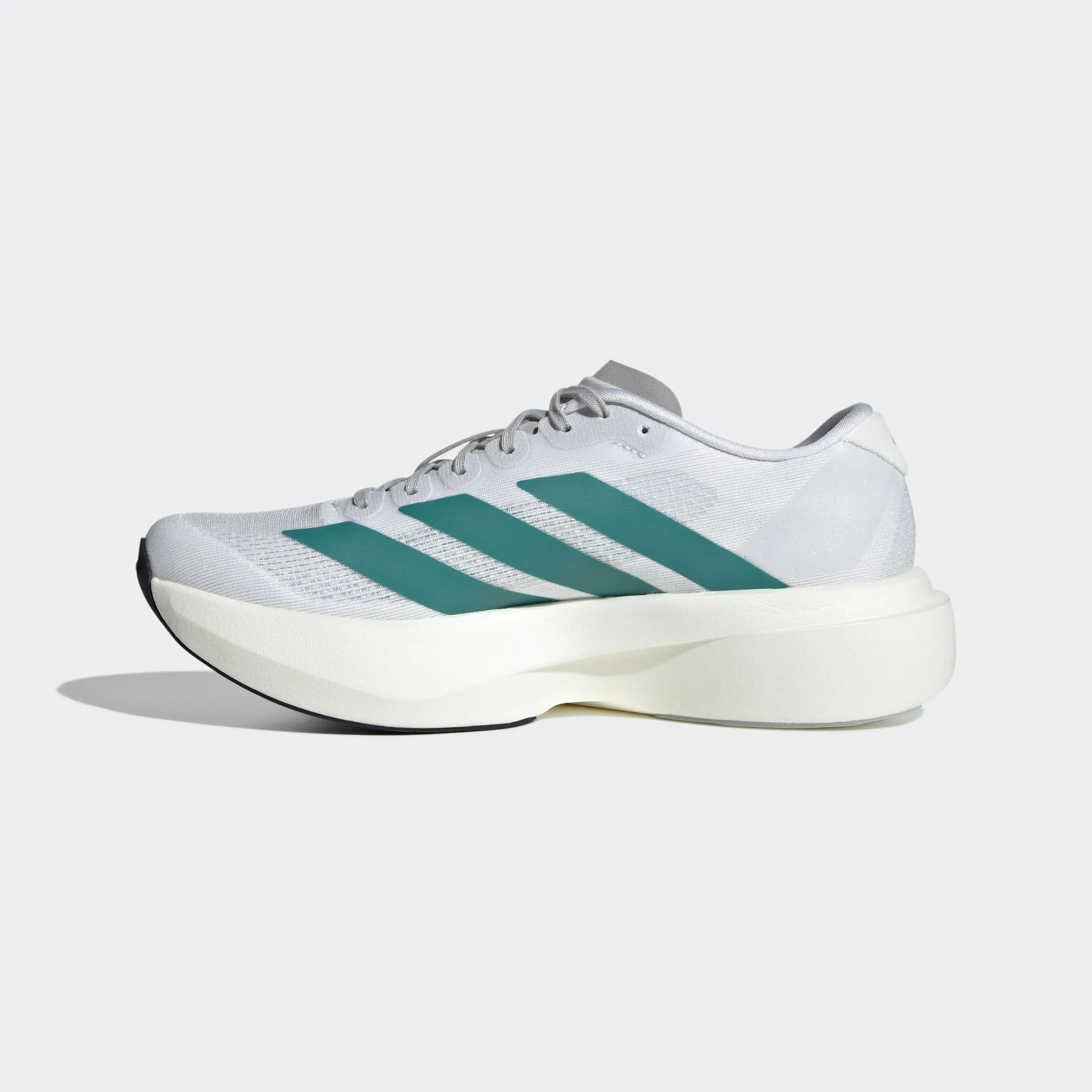 Adidas Women's Adizero Evo SL Cloud White Pure Teal Grey Two JS4451 sold by Orleans Shoe Co. product image thumbnail 3