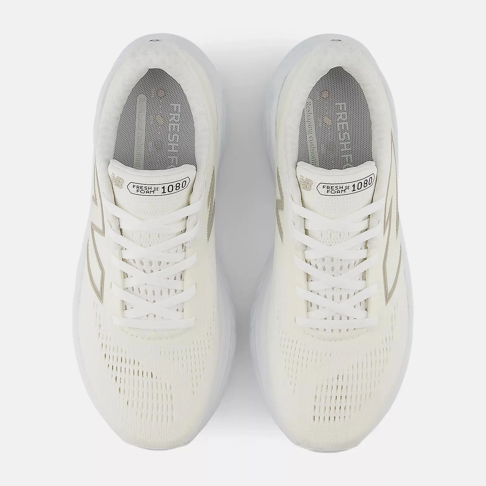 New Balance Women's W1080W14 White Beige sold by Orleans Shoe Co. product image thumbnail 4