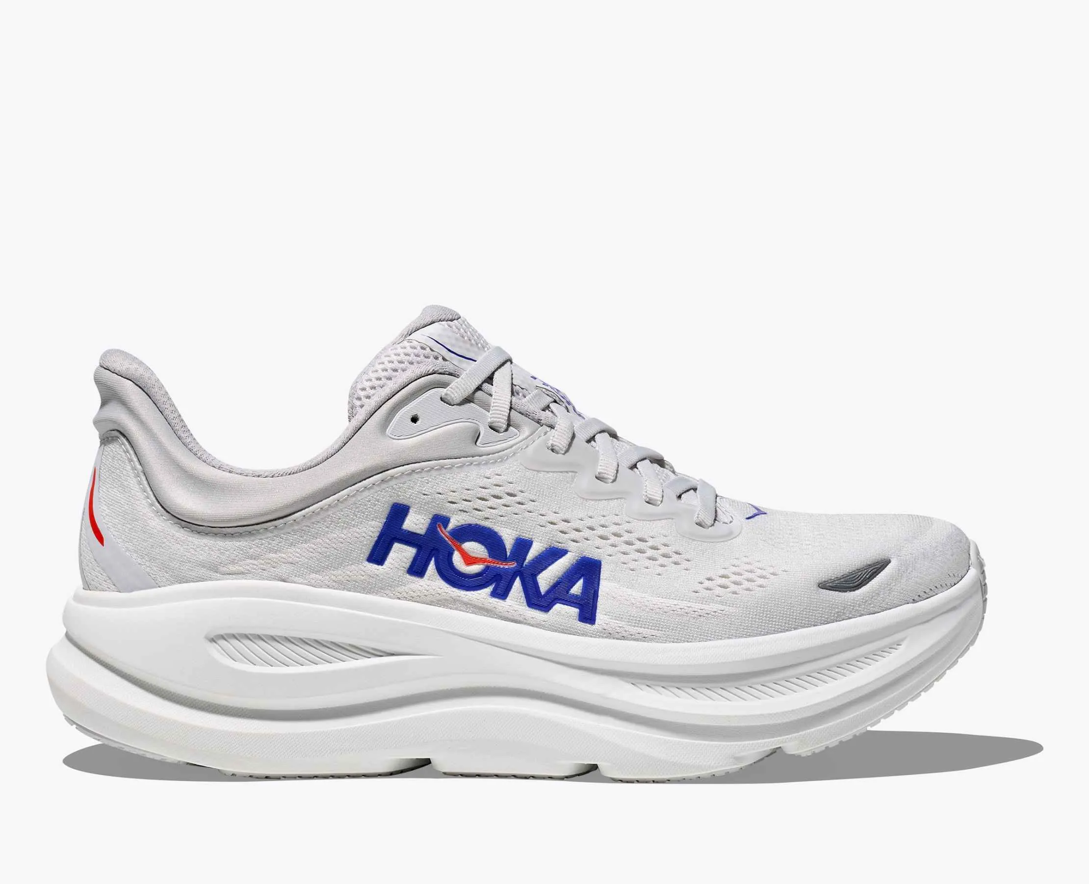 Hoka Men's Bondi 9 Cosmic Grey Ultramarine sold by Orleans Shoe Co. product image thumbnail 2
