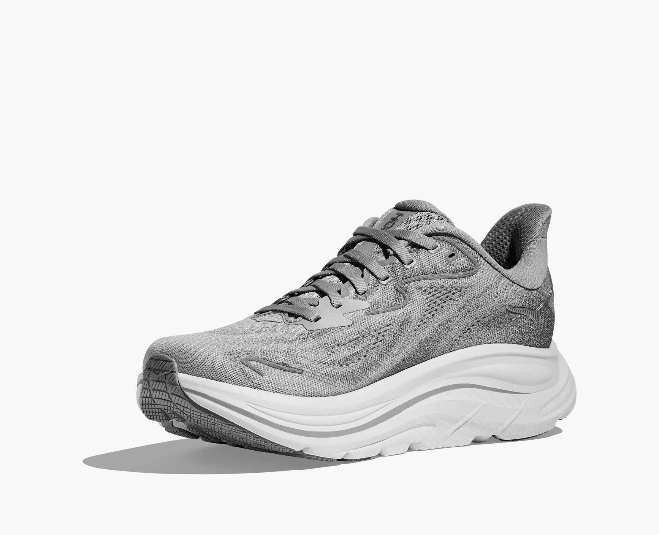 Hoka Women's Clifton 10 Stellar Grey Galactic Grey sold by Orleans Shoe Co. product image thumbnail 3