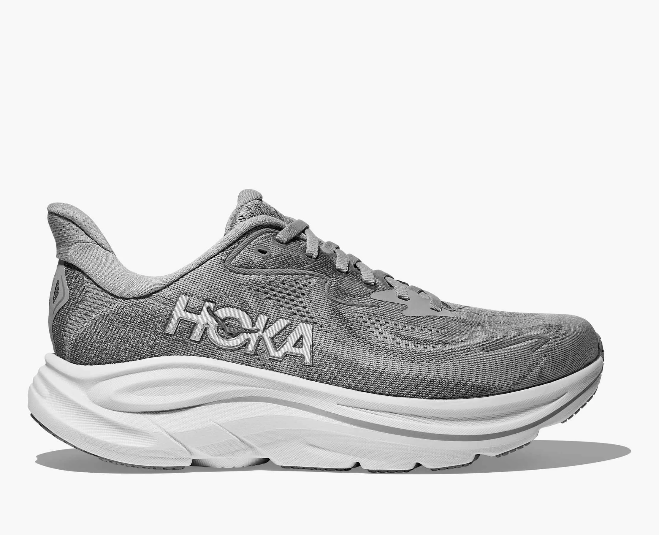 Hoka Women's Clifton 10 Stellar Grey Galactic Grey sold by Orleans Shoe Co. product image thumbnail 2