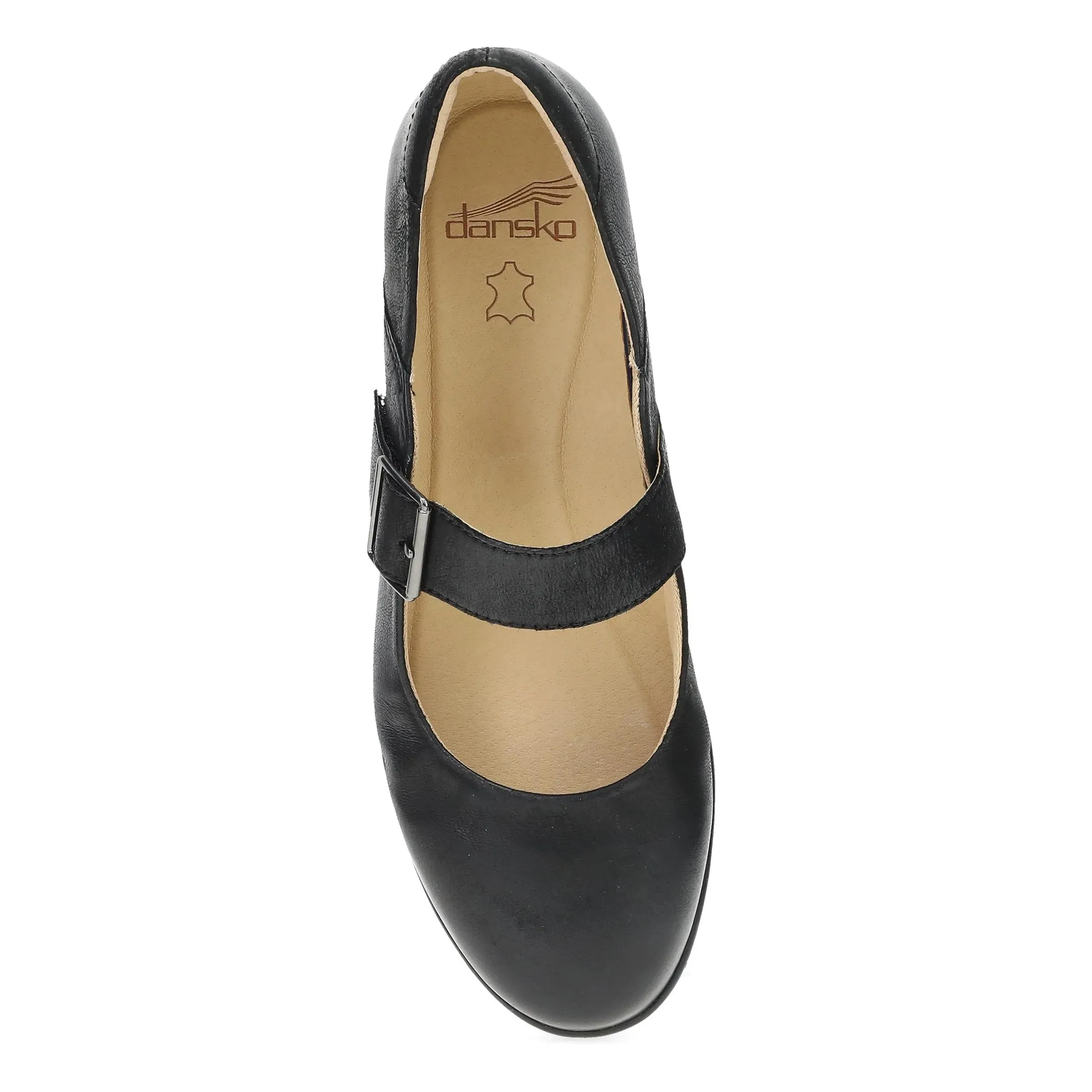Dansko Women's Collette Burnished Nubuck Black sold by Orleans Shoe Co. product image thumbnail 4