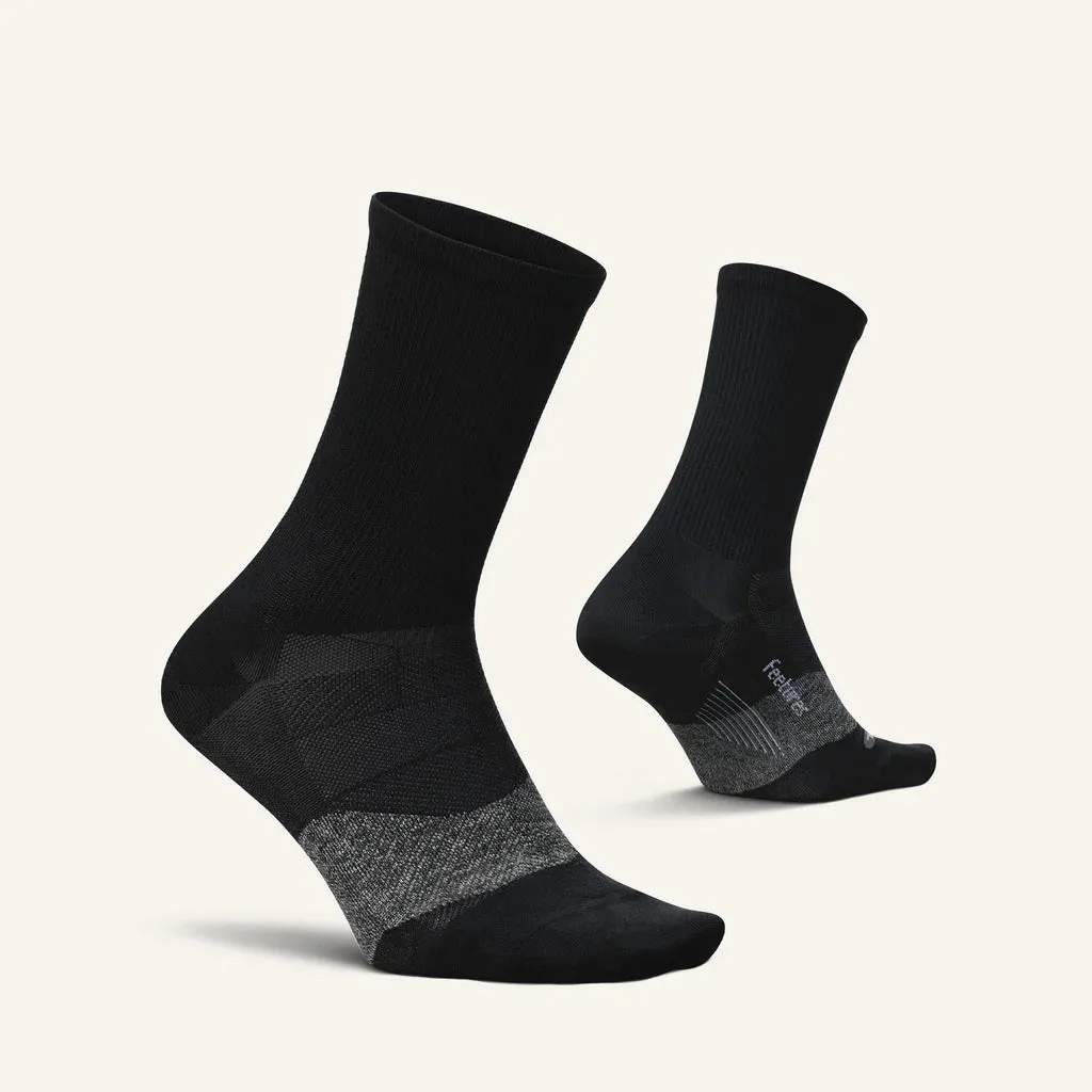 Feetures Elite Ultra Light Mini Crew Black sold by Orleans Shoe Co. product image thumbnail 2