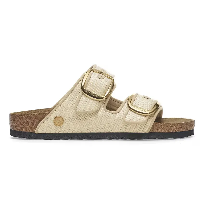 Birkenstock Women's Arizona Big Buckle Raffia Raffia Naturale sold by Orleans Shoe Co. product image thumbnail 3