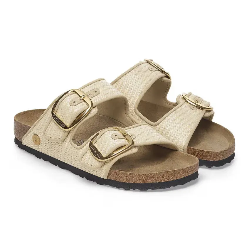 Birkenstock Women's Arizona Big Buckle Raffia Raffia Naturale sold by Orleans Shoe Co. product image thumbnail 5