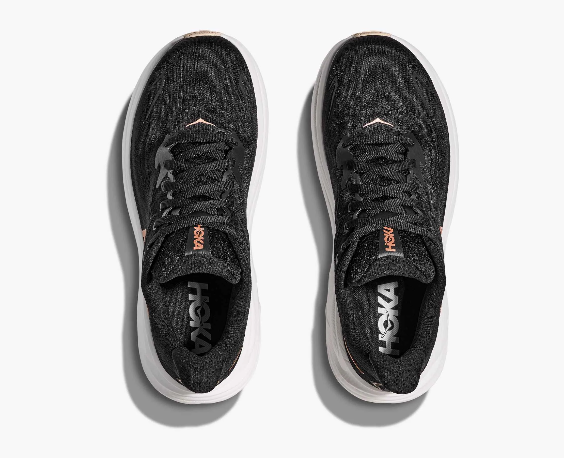 Hoka Women's Clifton 10 Black Rose Gold sold by Orleans Shoe Co. product image thumbnail 4