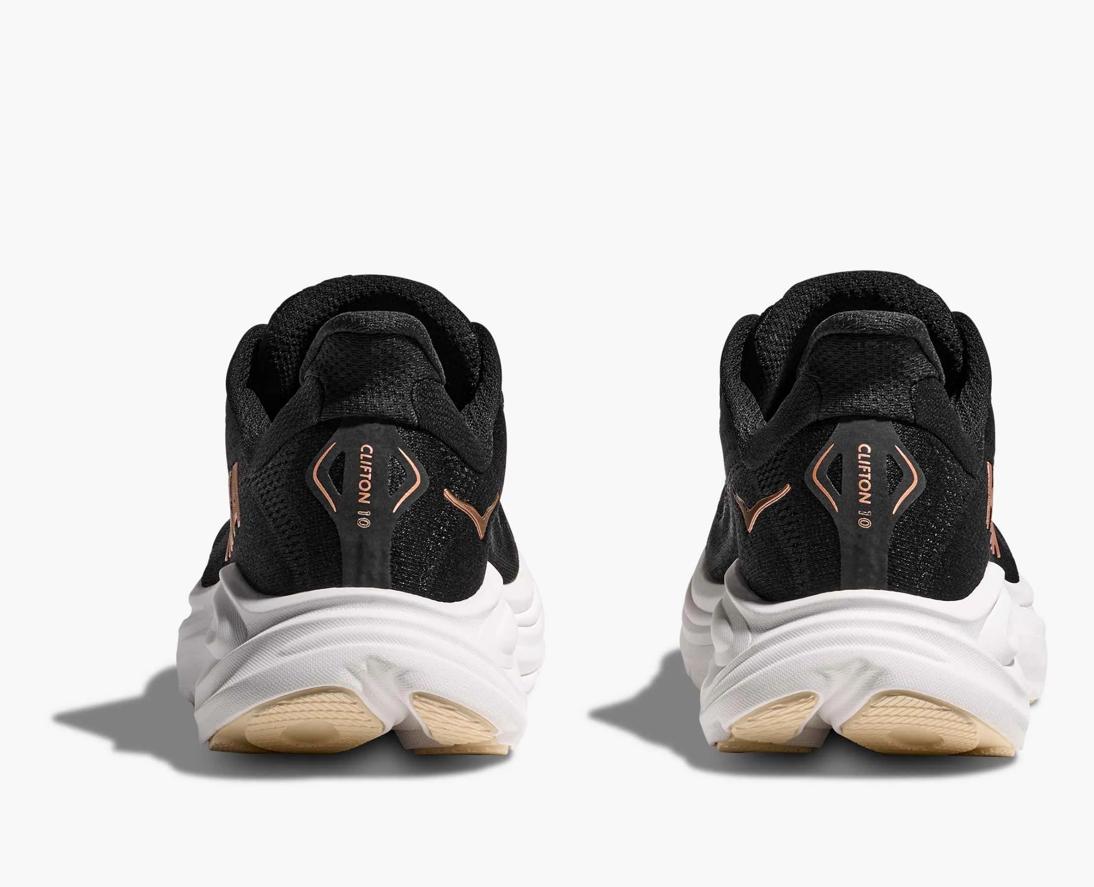 Hoka Women's Clifton 10 Black Rose Gold sold by Orleans Shoe Co. product image thumbnail 5