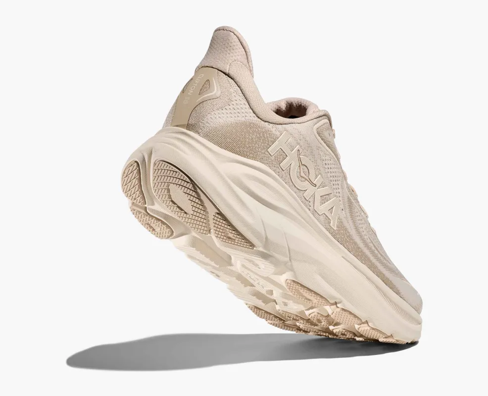 Hoka Men's Clifton 10 Oatmeal Oak Milk sold by Orleans Shoe Co.