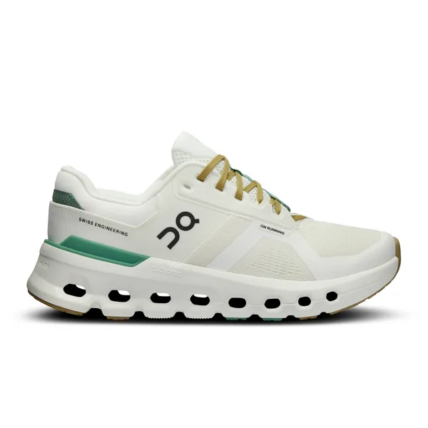On Women’s Cloudrunner 2 Undyed Green sold by Orleans Shoe Co.
