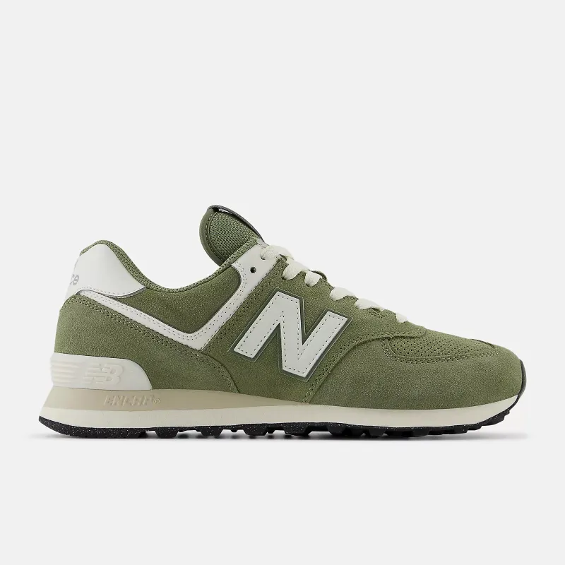 New Balance Unisex U574GCE Green White sold by Orleans Shoe Co.