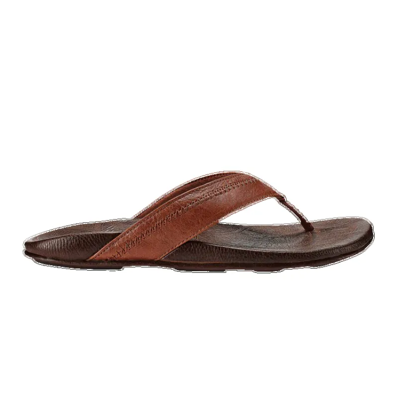 Olukai Men's Hiapo Rum Dark Wood sold by Orleans Shoe Co.