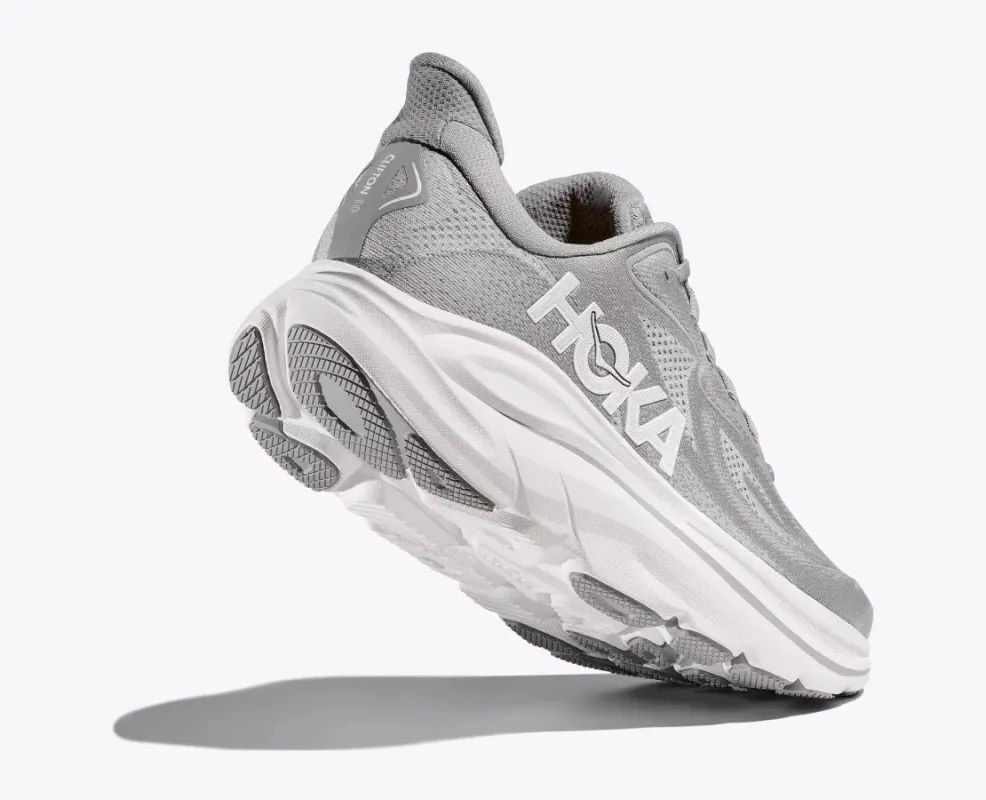 Hoka Men's Clifton 10 Stellar Grey Stardust sold by Orleans Shoe Co.