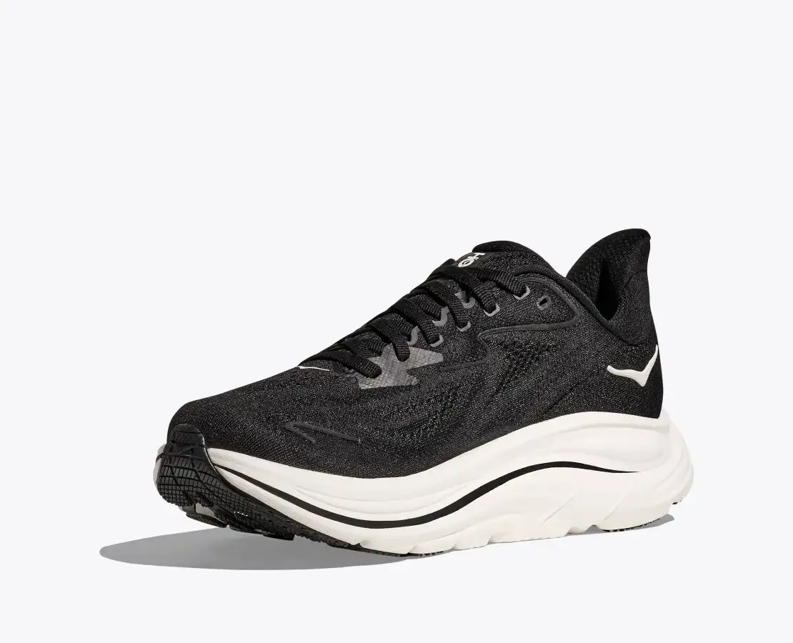 Hoka Men's Clifton 10 Black White sold by Orleans Shoe Co. product image thumbnail 3