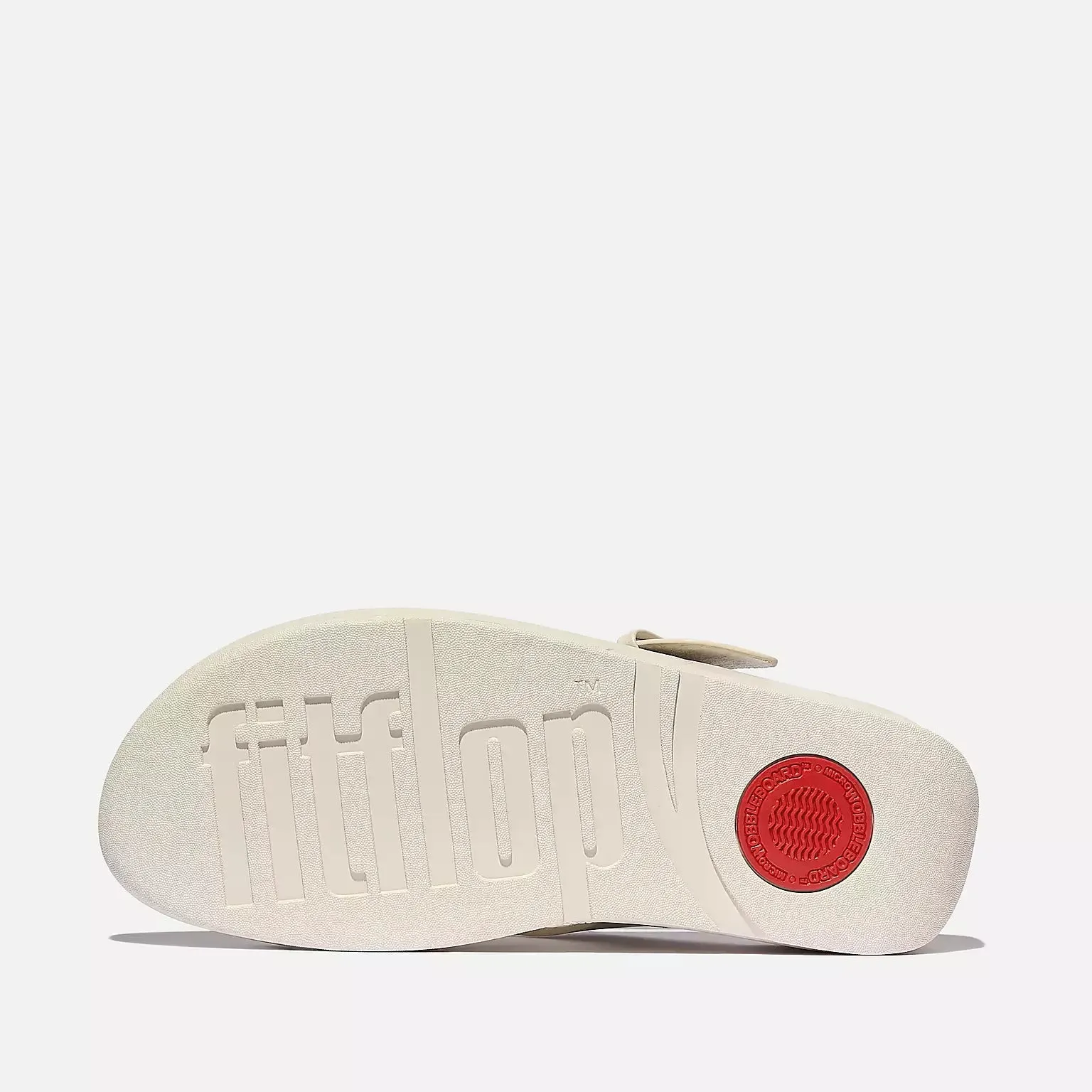 Fit Flop Women's Lulu Resin Buckle Leather Toe Post Sandals Paris Beige sold by Orleans Shoe Co. product image thumbnail 4