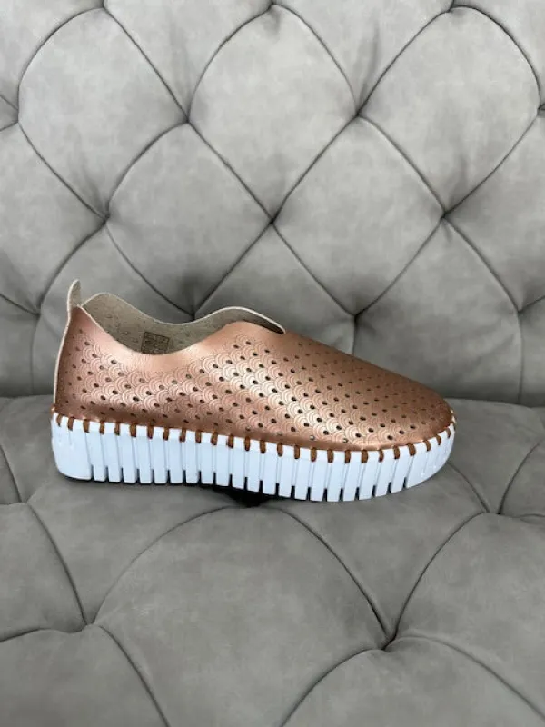 Ilse Jacobsen Women's Tulipu 0010 Rose Gold sold by Orleans Shoe Co.