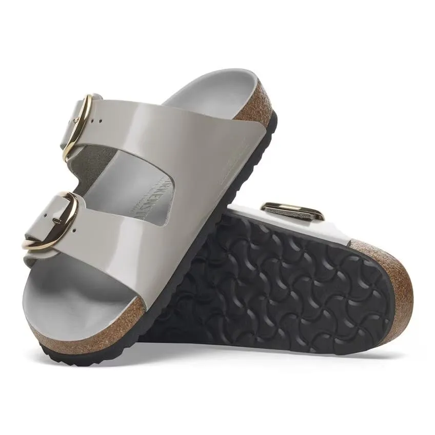 Birkenstock Women's Arizona Big Buckle High Shine Stone Coin sold by Orleans Shoe Co.