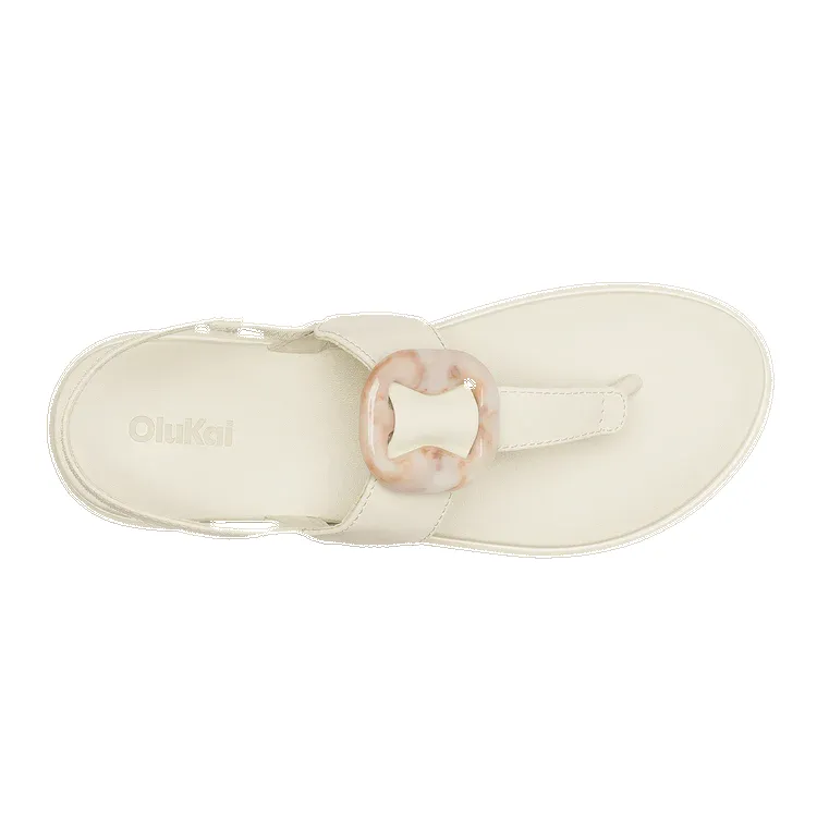 Olukai Women's La'i T-Bar White Sand White Sand sold by Orleans Shoe Co. product image thumbnail 2
