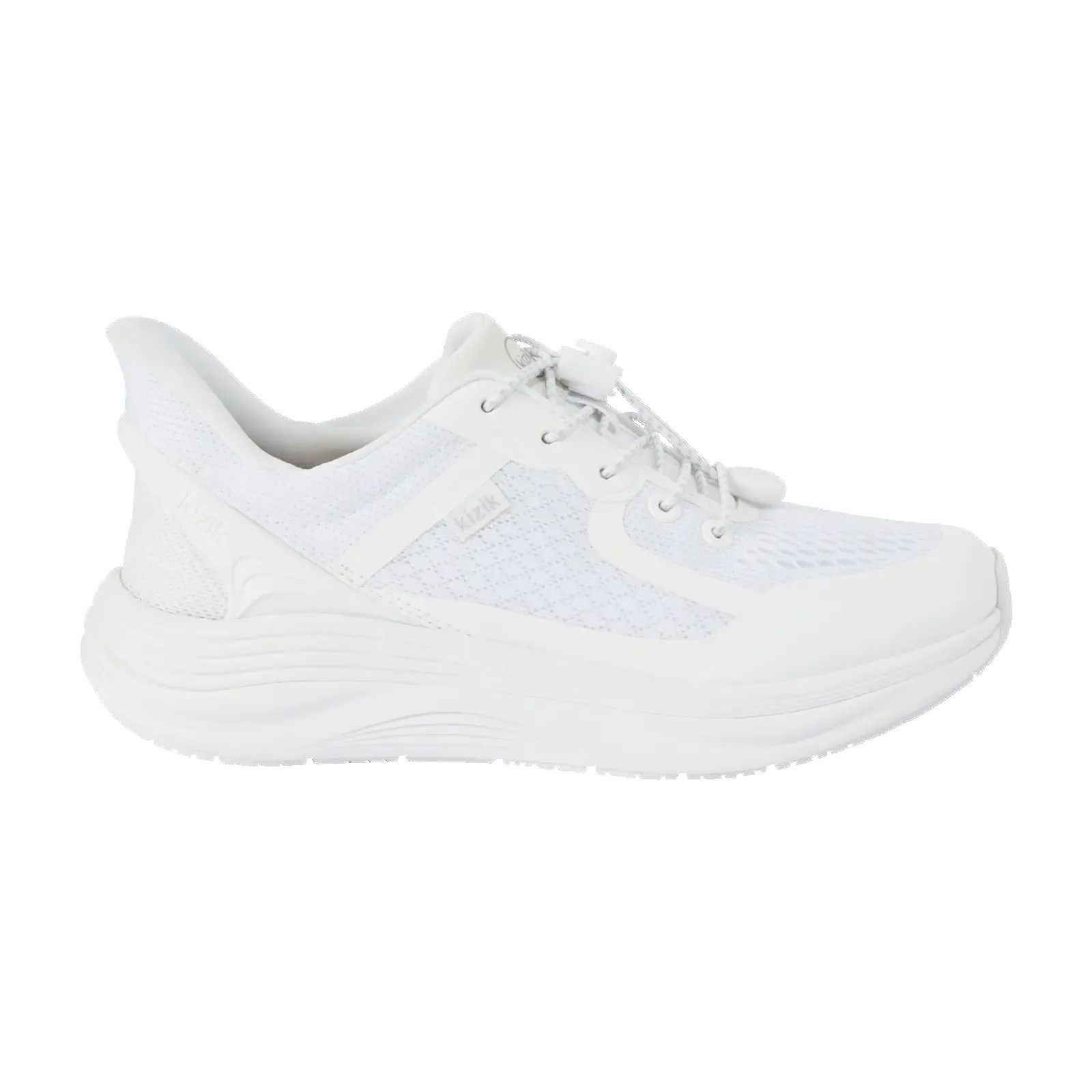 Kizik Women's London White sold by Orleans Shoe Co.