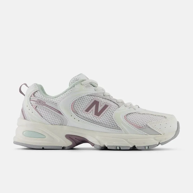 New Balance Unisex U530NEB White Purple sold by Orleans Shoe Co.