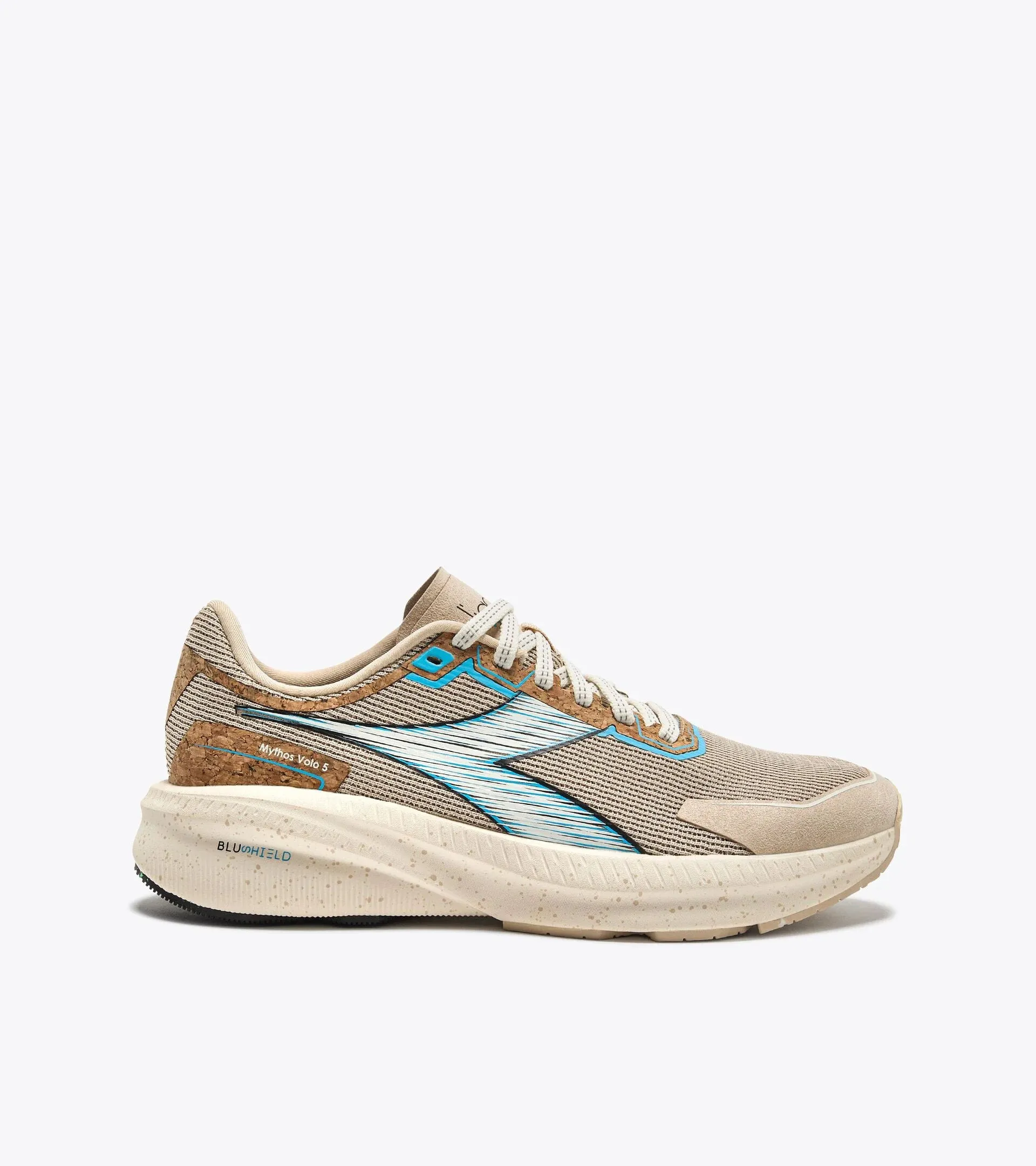 Diadora Women's Mythos Blushield Volo 5 2030 Beige Whisper White sold by Orleans Shoe Co.