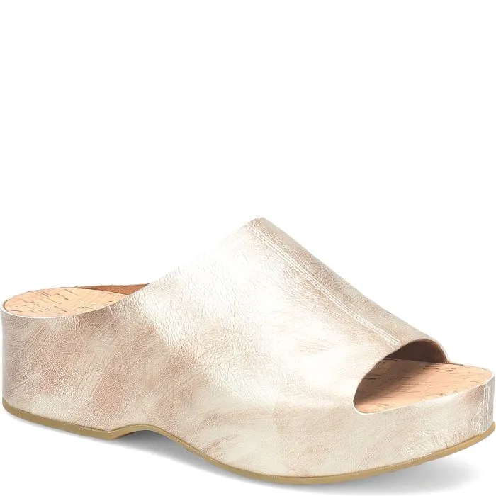 Kork Ease Women's Yazmin Light Gold sold by Orleans Shoe Co.