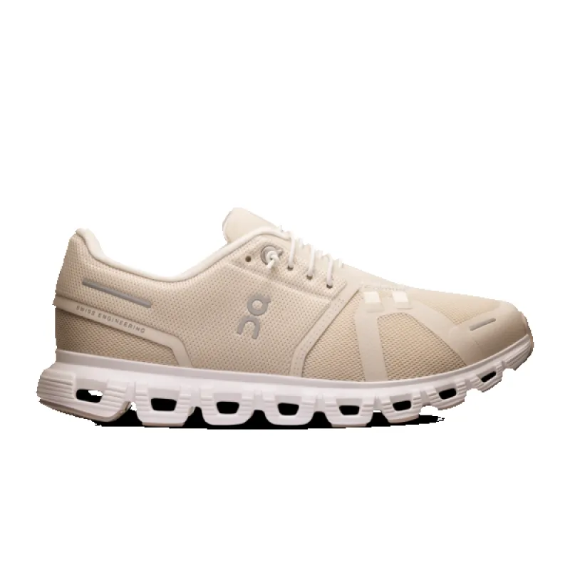 On Women's Cloud 6 Pearl White sold by Orleans Shoe Co.