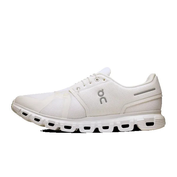 On Men's Cloud 6 White White sold by Orleans Shoe Co. product image thumbnail 3