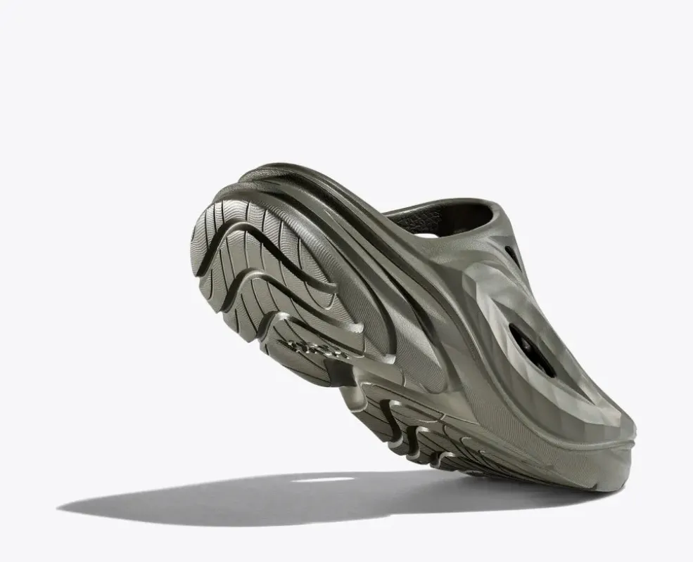 Hoka Unisex Ora Recovery Mule Slate sold by Orleans Shoe Co.