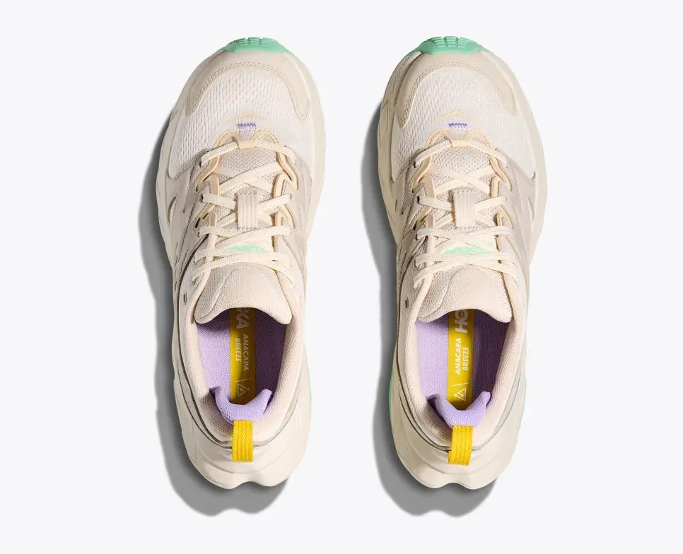 Hoka Women's Anacapa Breeze Low Alabaster Mint Fluorite sold by Orleans Shoe Co. product image thumbnail 3