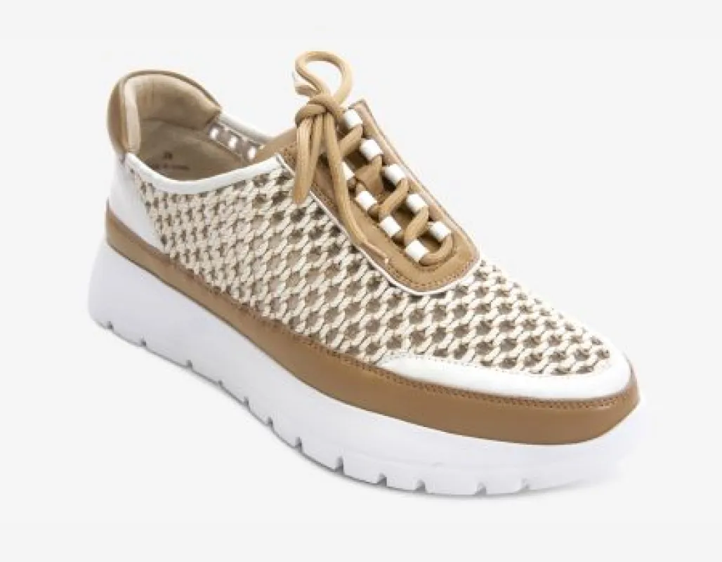 Vaneli Women's Qubi Beige Itess Fabric sold by Orleans Shoe Co.