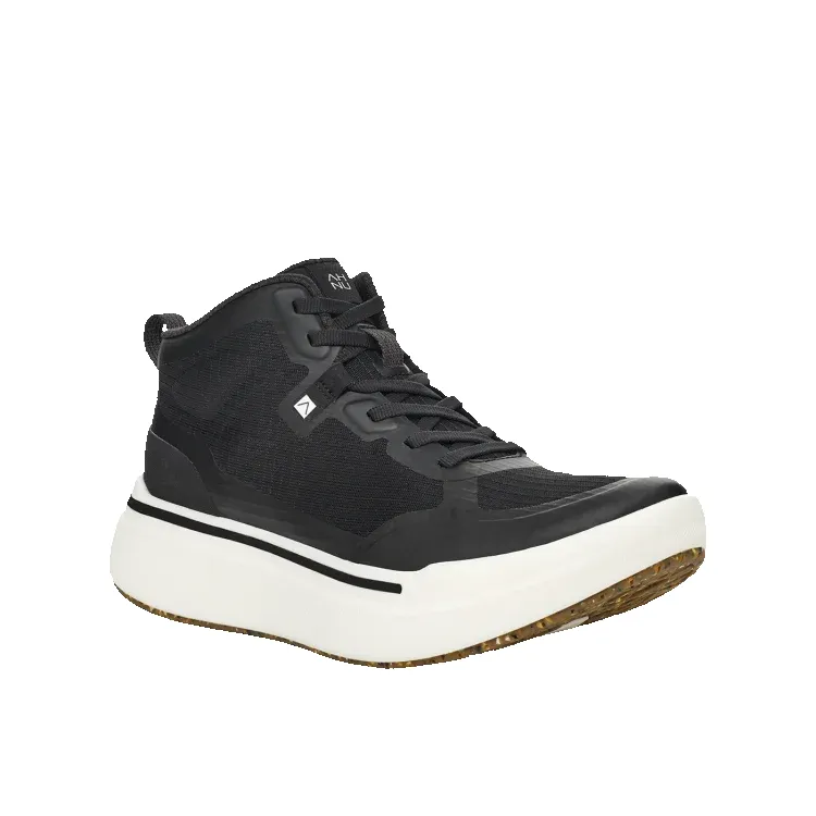Ahnu Women's Sequence 1 Mid Black White sold by Orleans Shoe Co.